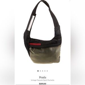 Prada Vintage Nylon Sport Pochette